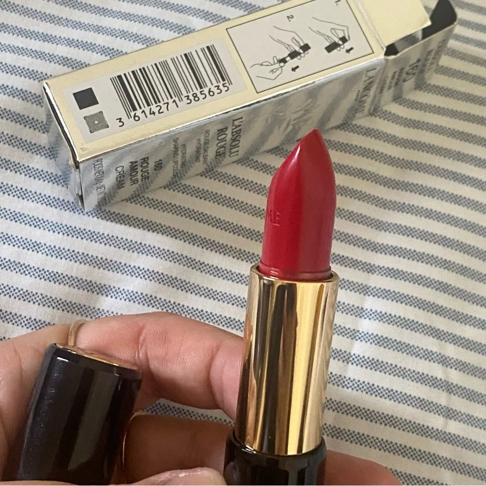 BNIB LANCÔME ROUGE CHIC L'ABSOLU ROUGE LIPSTICK